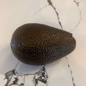 Avocado Shaped Ceramic Green Guacamole Serving Dish
